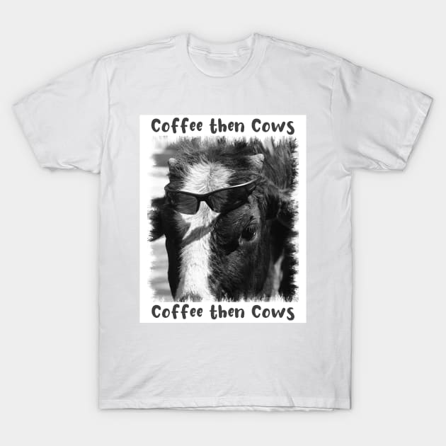 Funny Cows in Sunglasses T-Shirt by PlanetMonkey